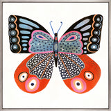 Almeria Butterfly III (Canvas) Large (860mm W x 860mm H)