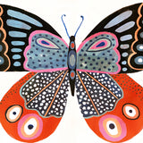 Almeria Butterfly III (Canvas) Large (860mm W x 860mm H)
