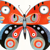 Almeria Butterfly IV (Canvas) Large (860mm W x 860mm H)