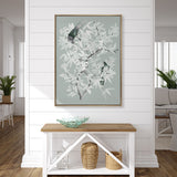 Alsatian Blooms III (Canvas) Large (903mm W x 1109mm H)