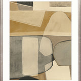 Alto Abstract I Small (465mm W x 560mm H) / Standard Clear Glass