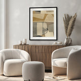 Alto Abstract I Small (465mm W x 560mm H) / Standard Clear Glass