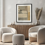 Alto Abstract II Small (465mm W x 560mm H) / Standard Clear Glass