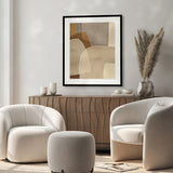 Alto Abstract IV Small (465mm W x 560mm H) / Standard Clear Glass