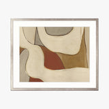 Alto Abstract VI Small (465mm W x 560mm H) / Standard Clear Glass