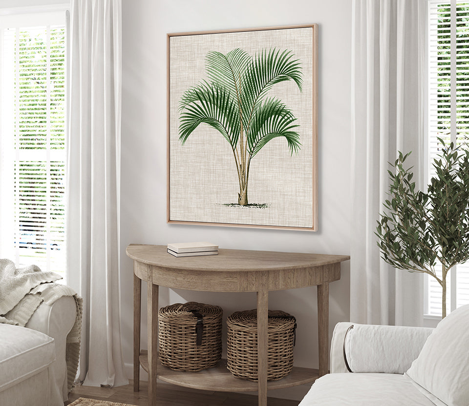 St Aman Palm I (Canvas)