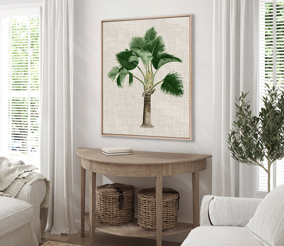 St Aman Palm II (Canvas)