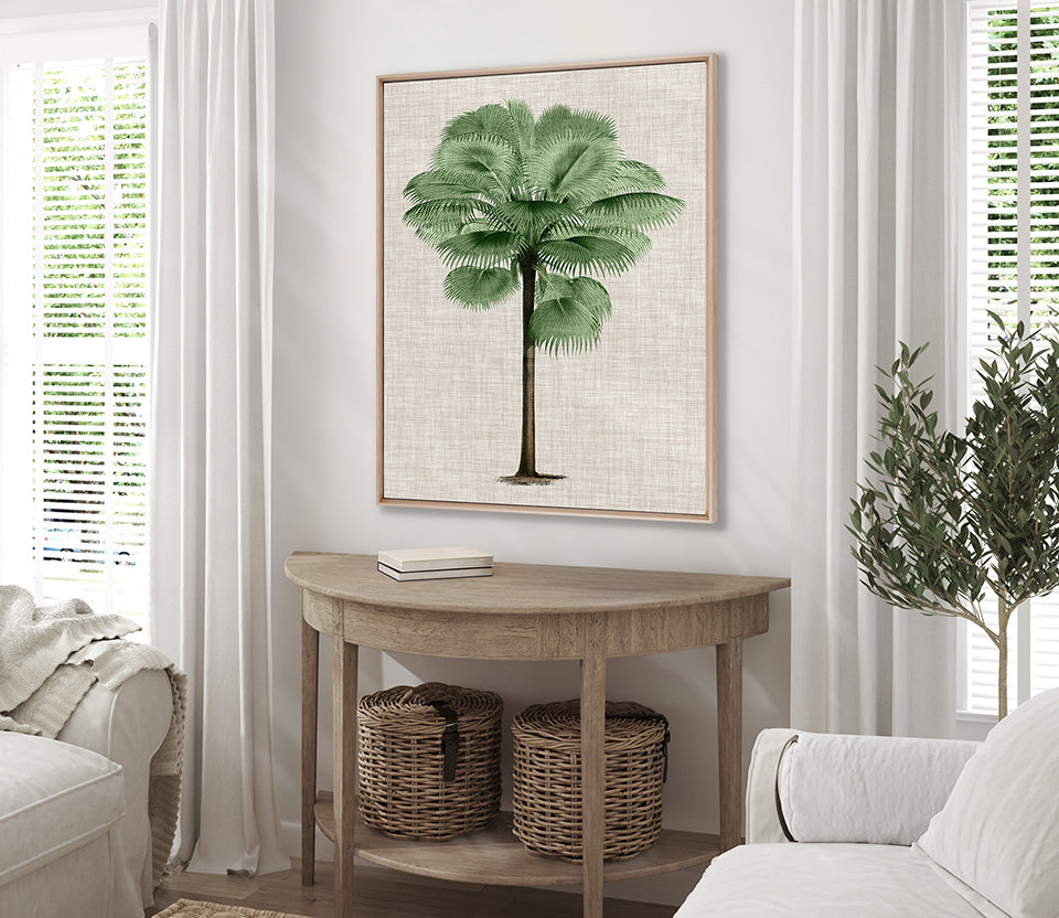St Aman Palm IV (Canvas)