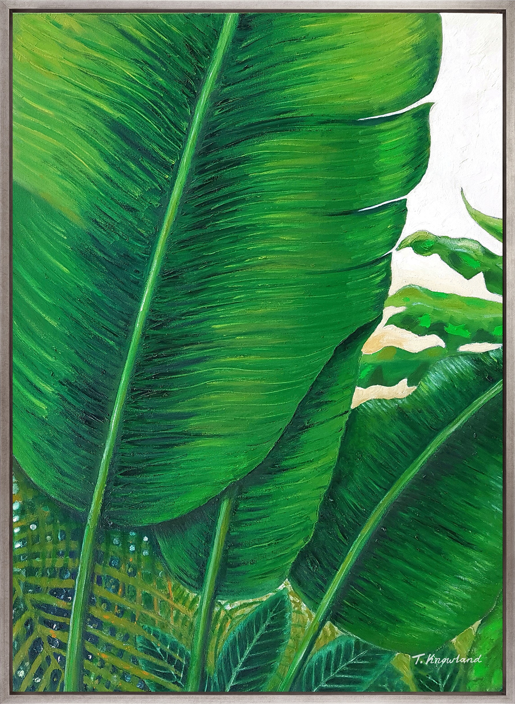 Evergreen Foliage I (Canvas)