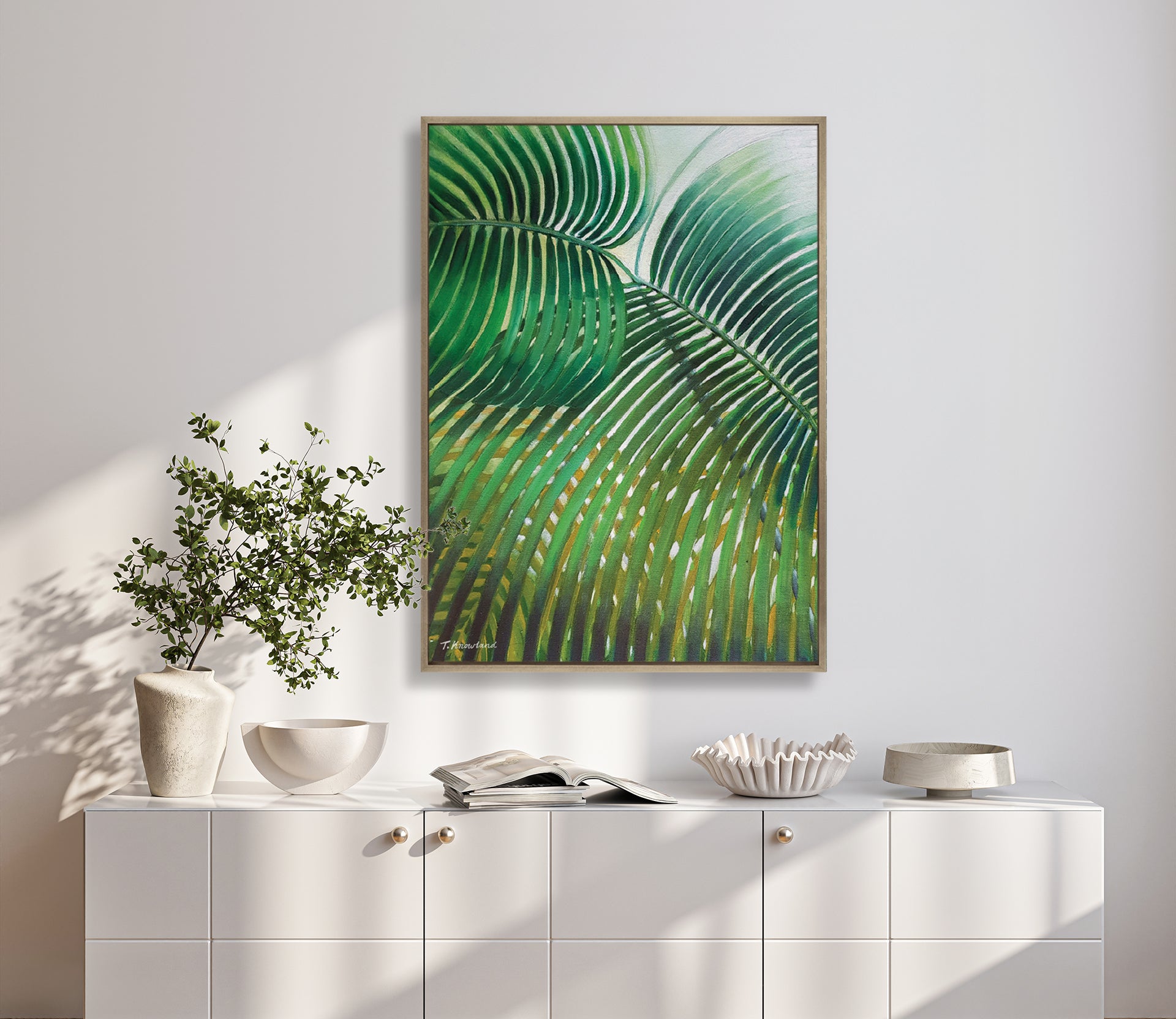 Evergreen Foliage II (Canvas)