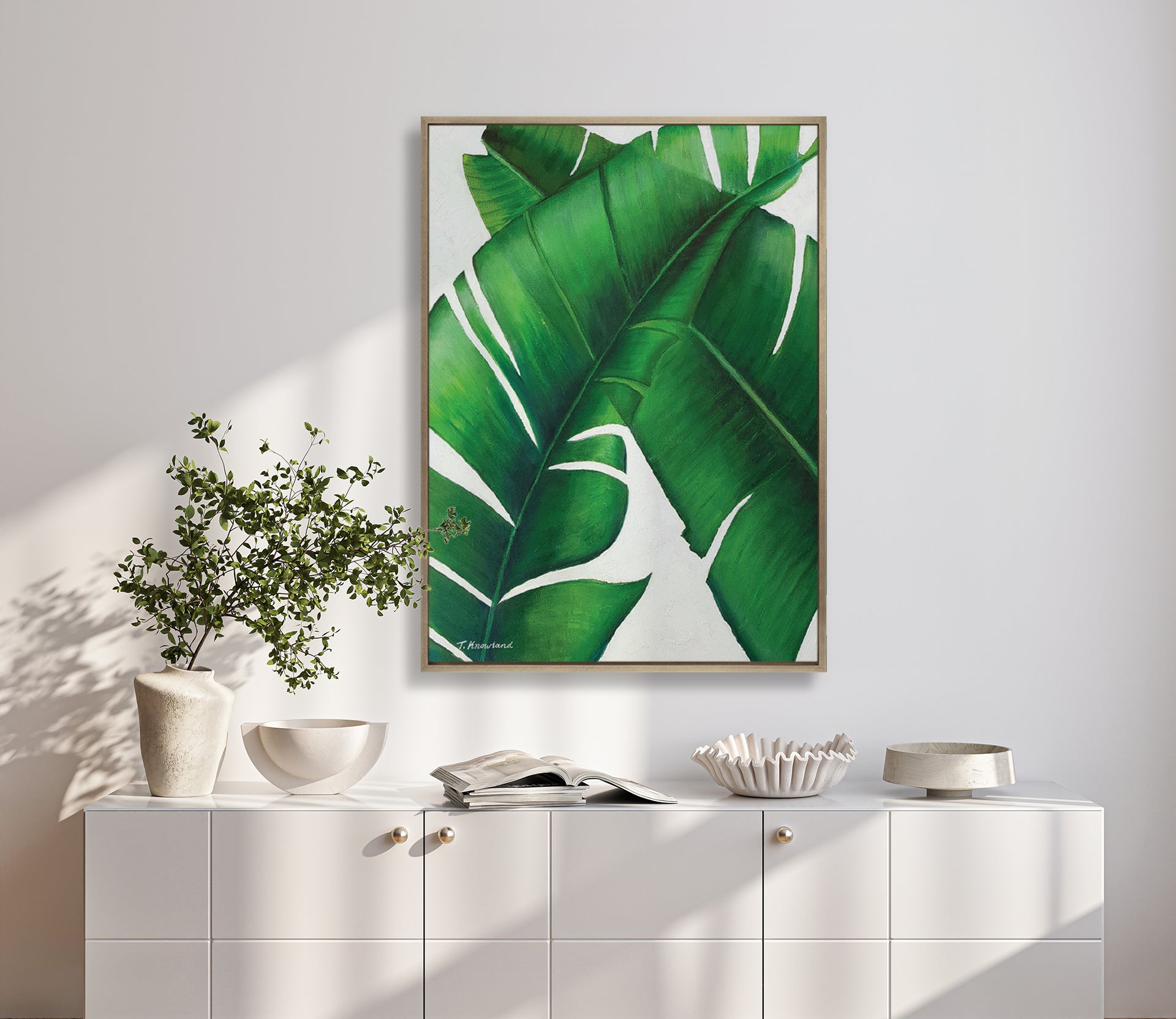 Evergreen Foliage III (Canvas)