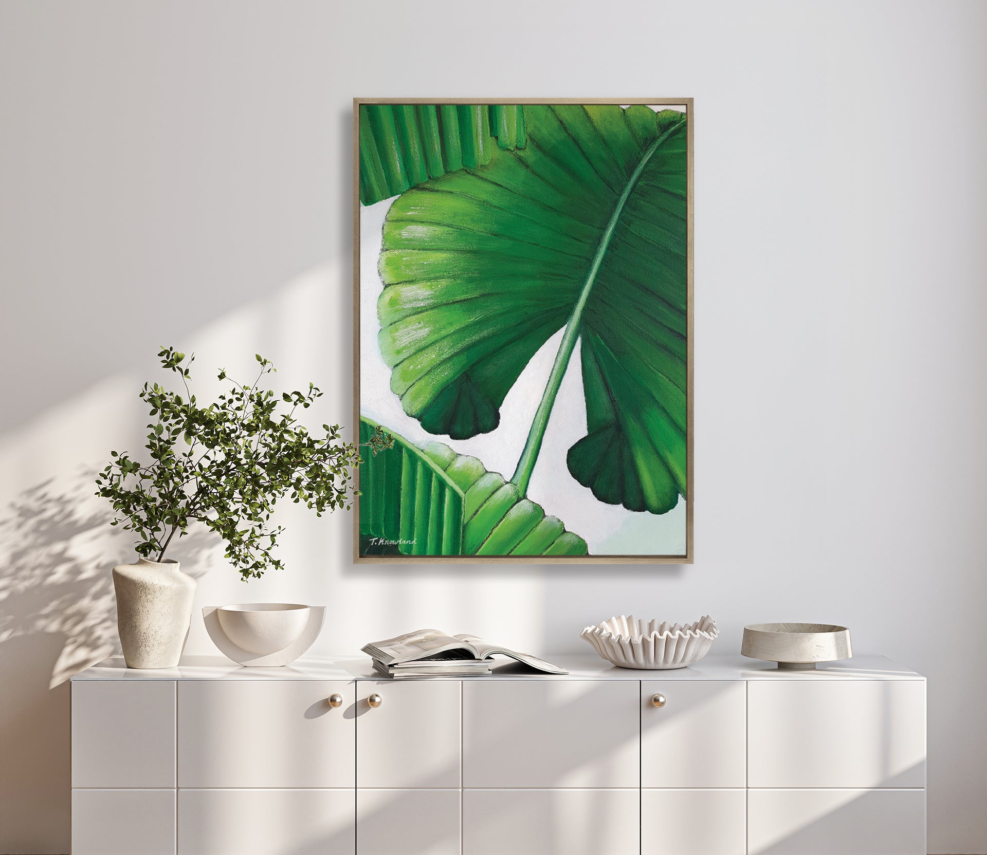 Evergreen Foliage VI (Canvas)