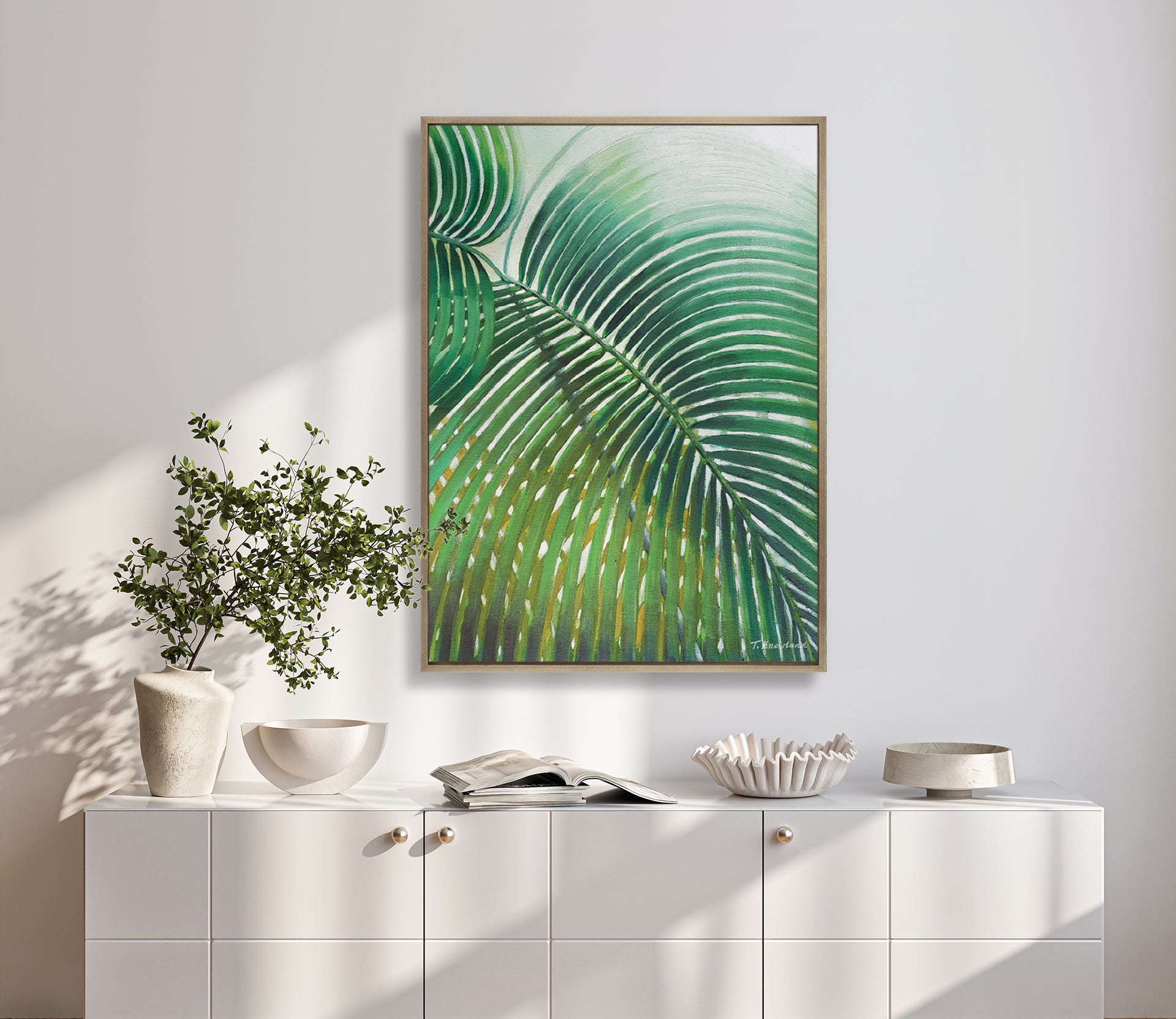 Evergreen Foliage VII (Canvas)