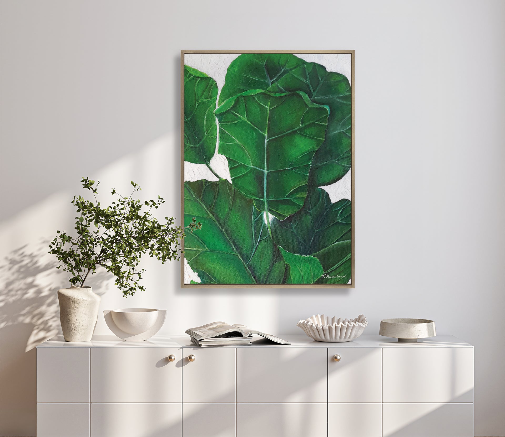 Evergreen Foliage VIII (Canvas)