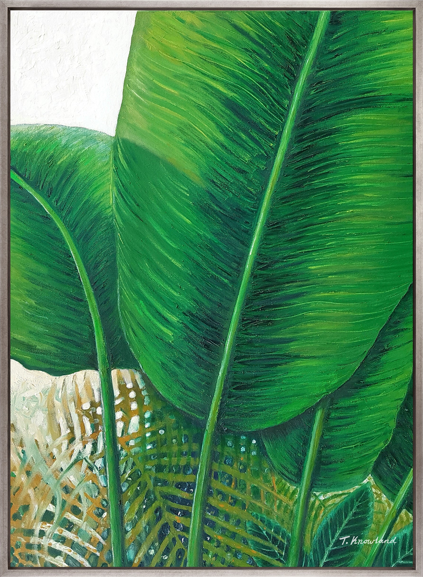 Evergreen Foliage IX (Canvas)