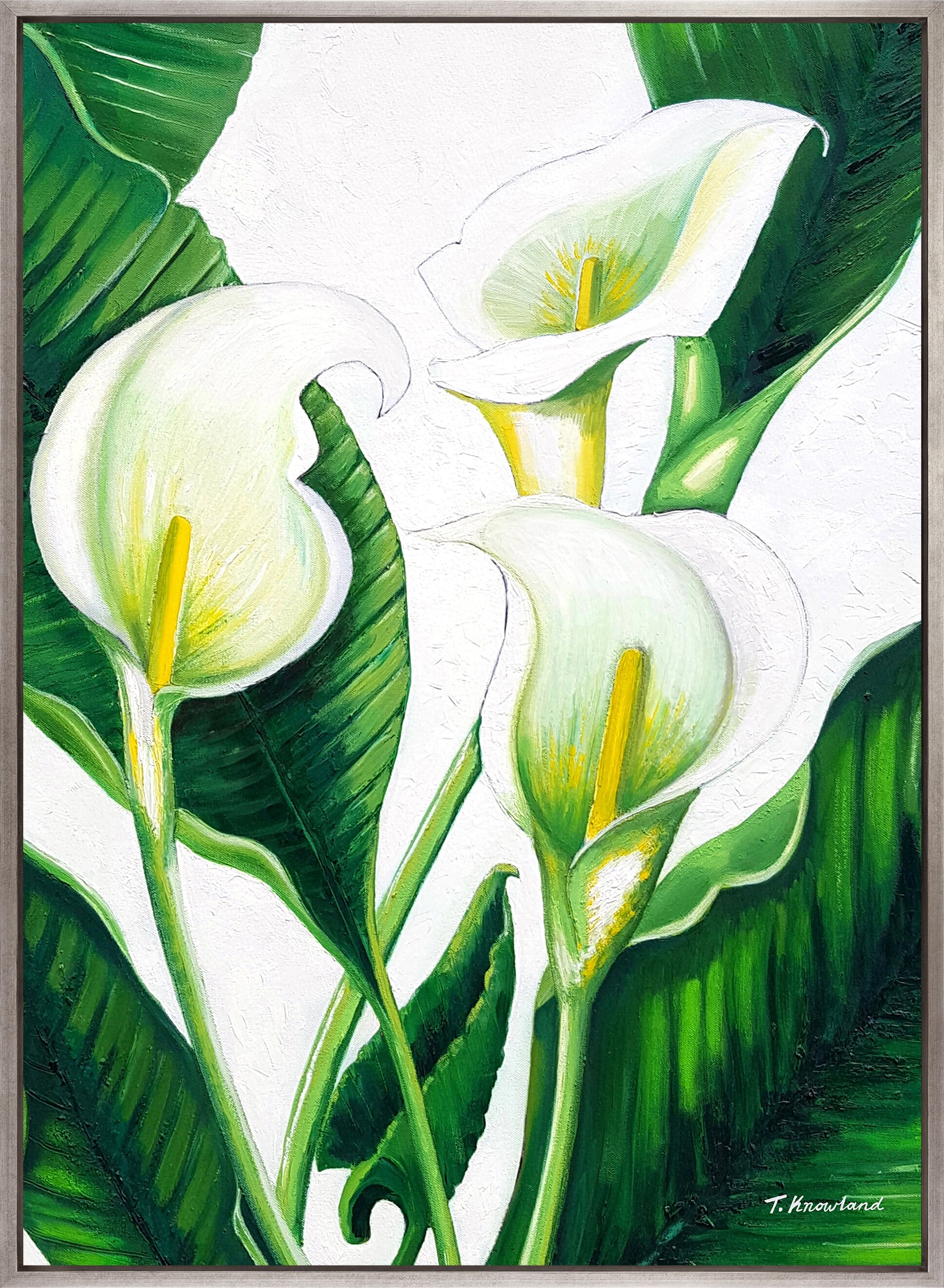 Evergreen Foliage X (Canvas)