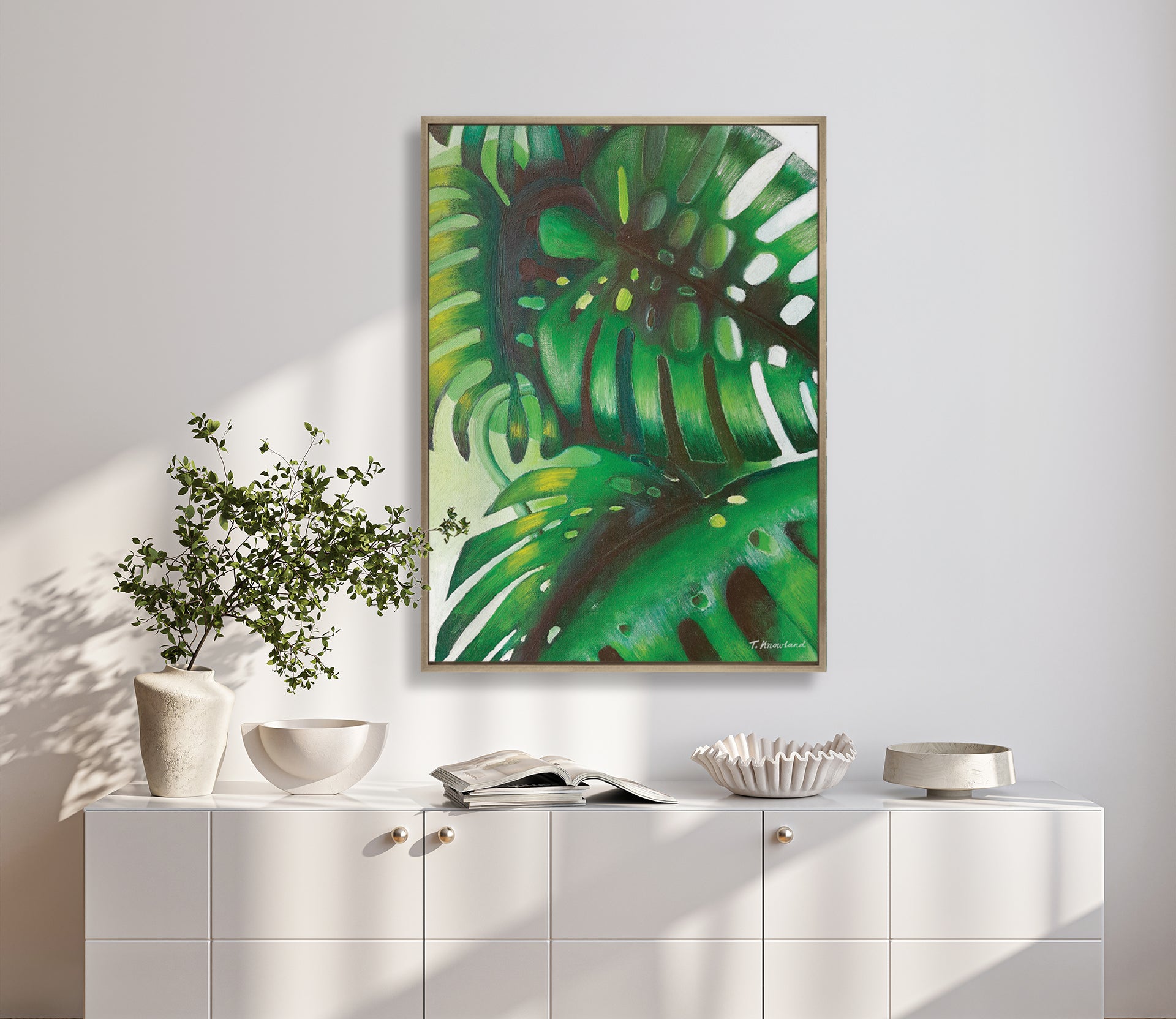 Evergreen Foliage XI (Canvas)