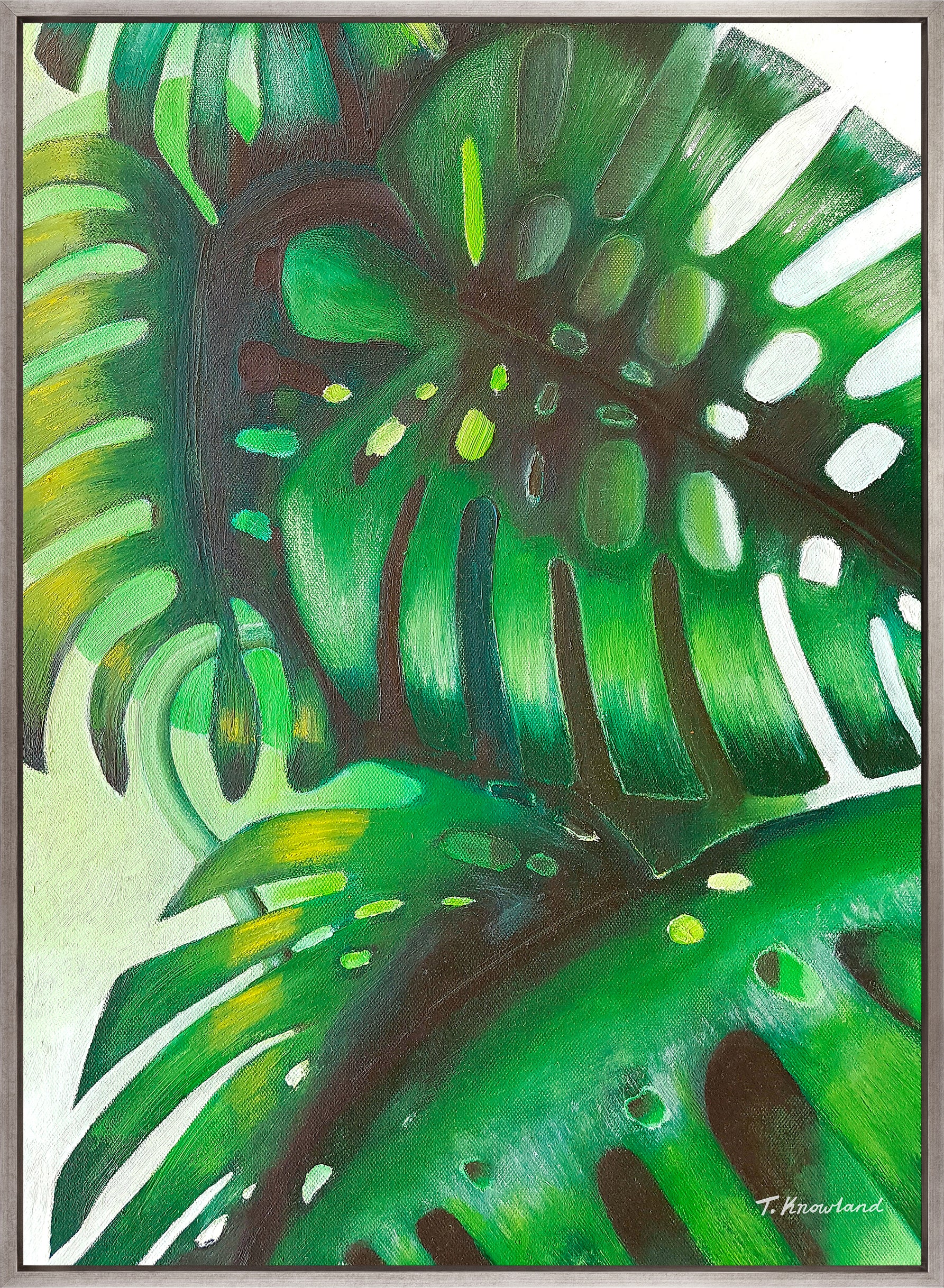Evergreen Foliage XI (Canvas)