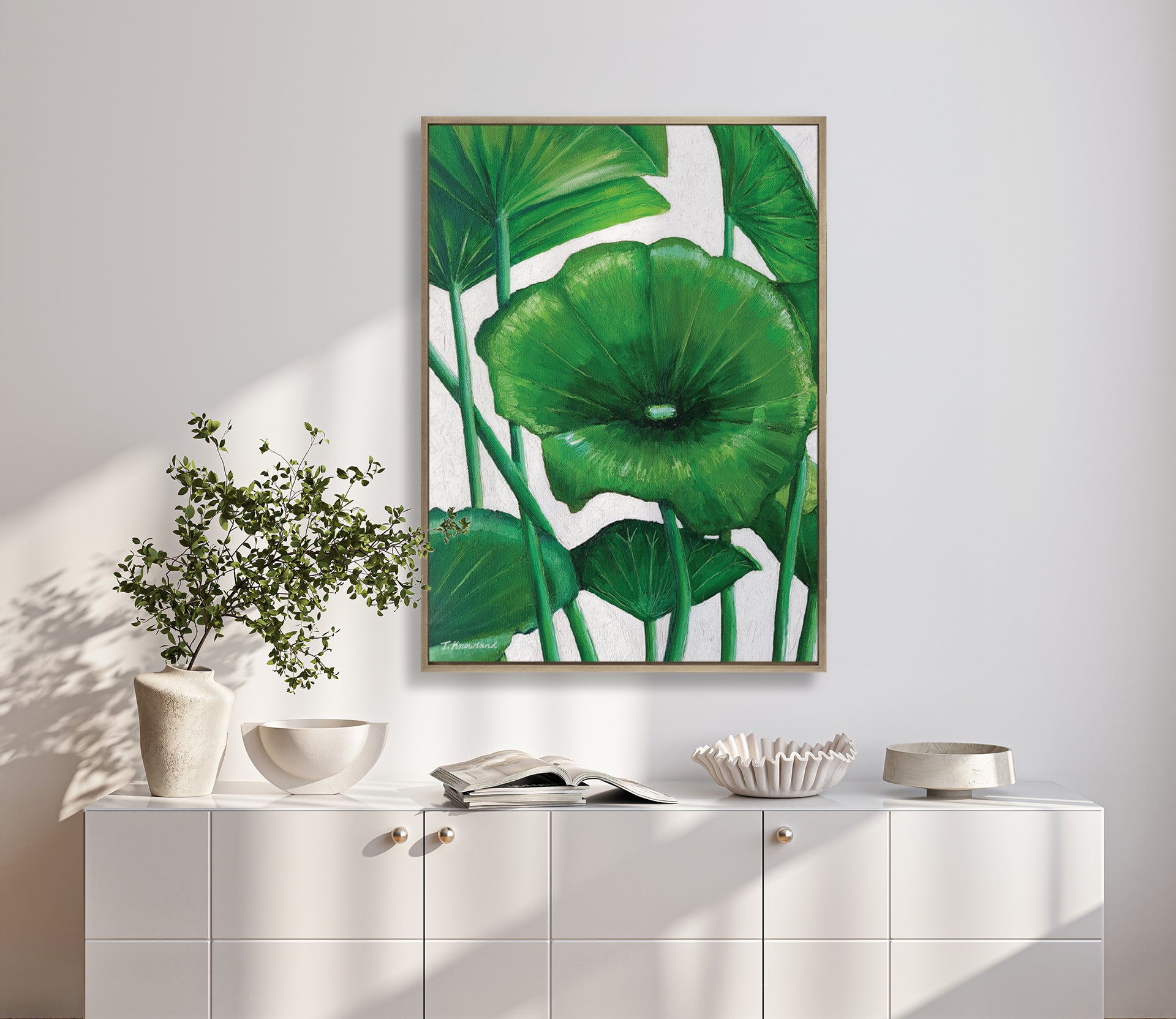 Evergreen Foliage XII (Canvas)