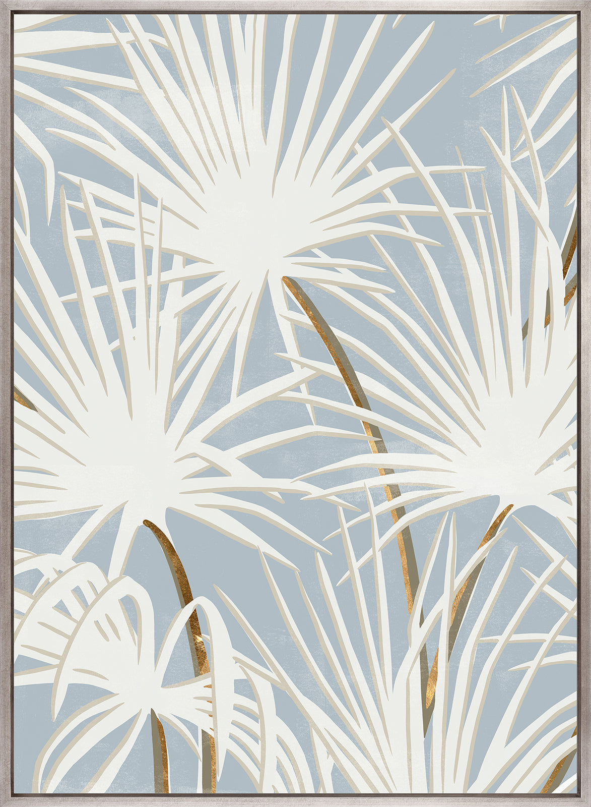 Parisian Palm Colllage I (Canvas)