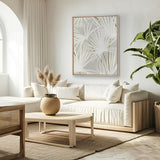 Parisian Palm Colllage III (Canvas) Large (903mm W x 1109mm H)