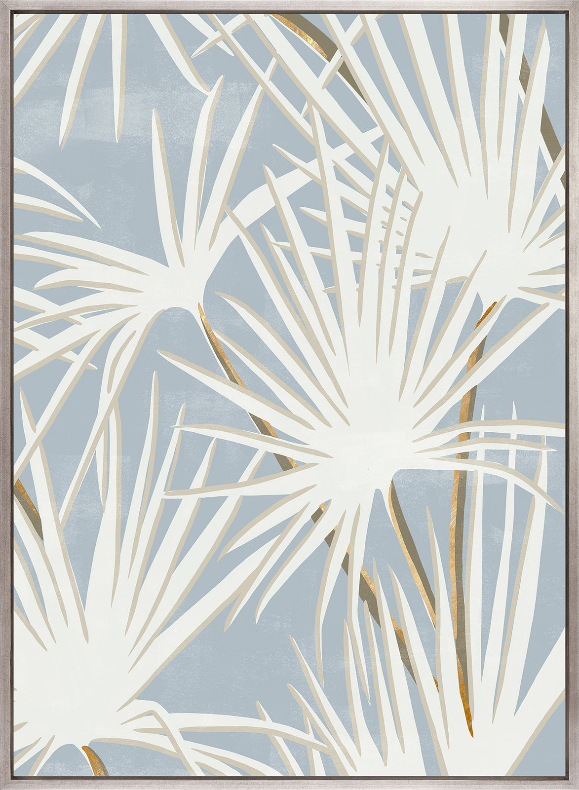 Parisian Palm Colllage IV (Canvas)