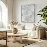 Parisian Palm Colllage IV (Canvas) Large (903mm W x 1109mm H)