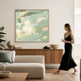 Amplia Abstract V (Canvas) Large (860mm W x 860mm H)