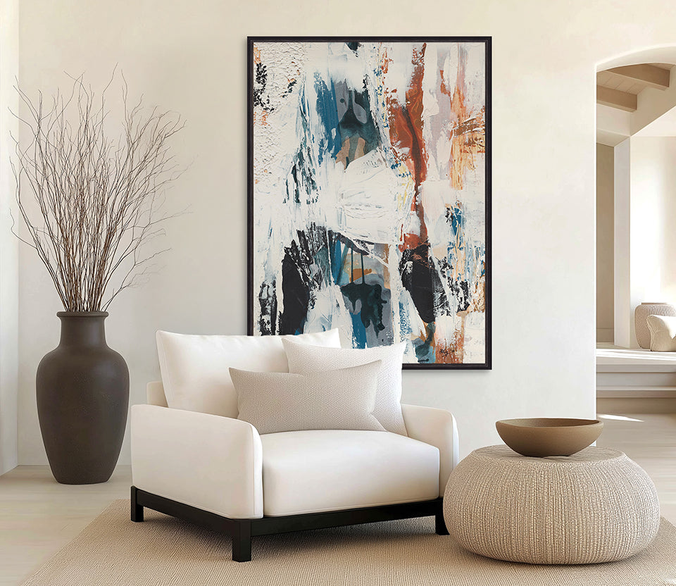 Anakin Abstract IV (Canvas) Large (903mm W x 1109mm H)