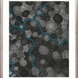 Ancestral Waters VIII Small (465mm W x 560mm H) / Standard Clear Glass