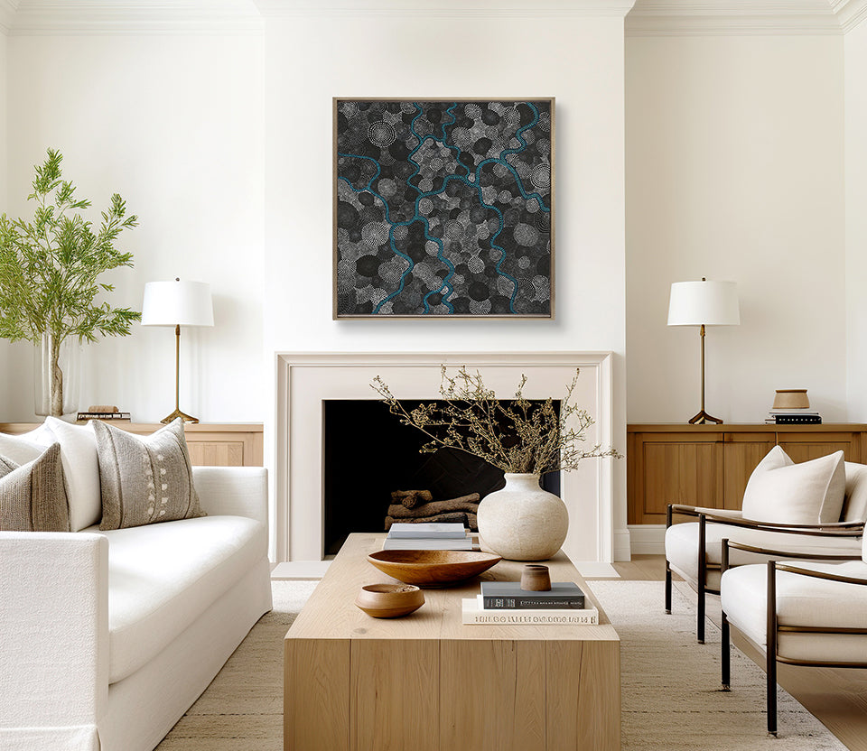 Ancestral Waters IX (Canvas)