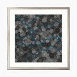 Ancestral Waters IX Small (550mm W x 550mm H) / Standard Clear Glass