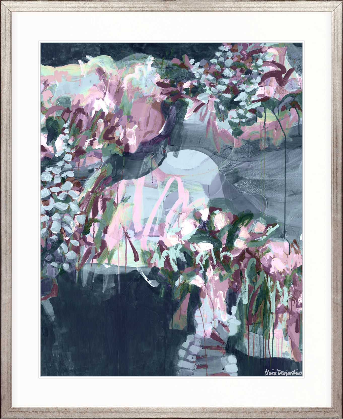 Arbelle Abstract II X-Large (1000mm W x 1400mm H) / Clear Acrylic