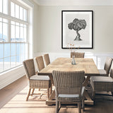 Arborea Collection II Small (465mm W x 560mm H) / Standard Clear Glass