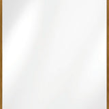 Ariel Slim Contemporary Mirror Brassy Gold