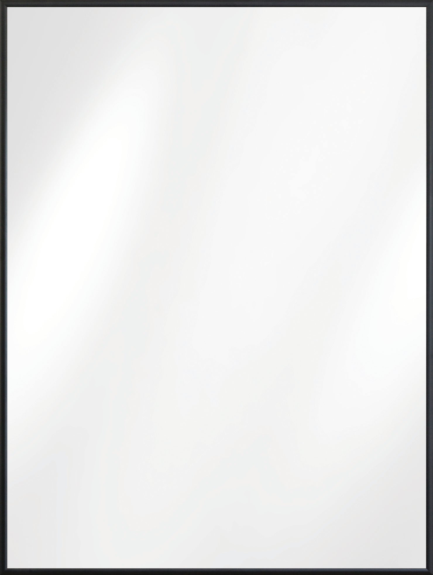 Ariel Slim Contemporary Mirror Black Grain