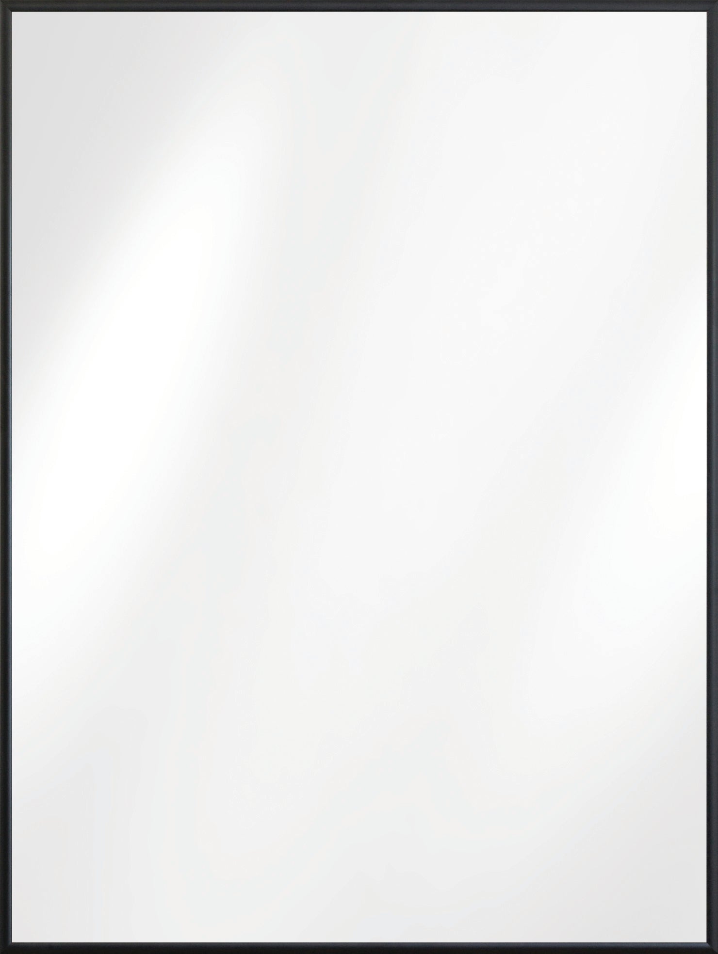 Ariel Slim Contemporary Mirror Black Grain