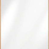Ariel Slim Contemporary Mirror Woodland Natural