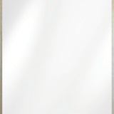 Ariel Slim Contemporary Mirror Silver Noir