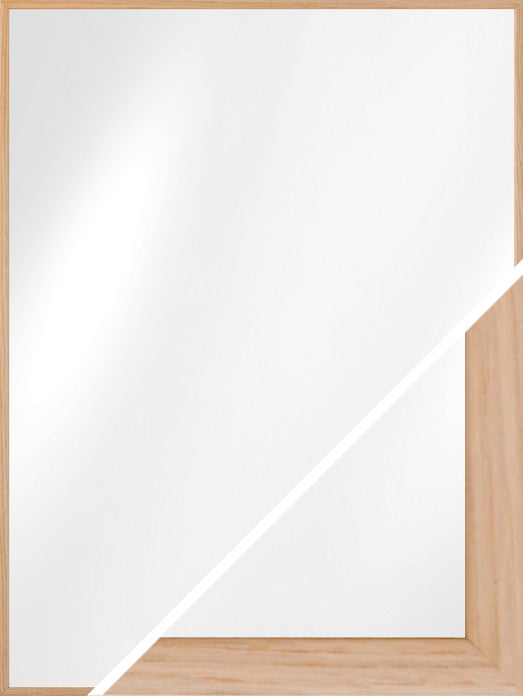 Ariel Mirror Woodland Natural