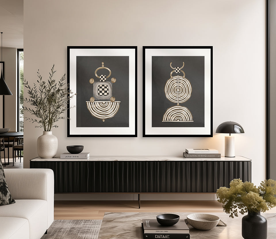 Artefact V X-Large (1000mm W x 1400mm H) / Clear Acrylic
