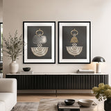 Artefact VIII X-Large (1000mm W x 1400mm H) / Clear Acrylic