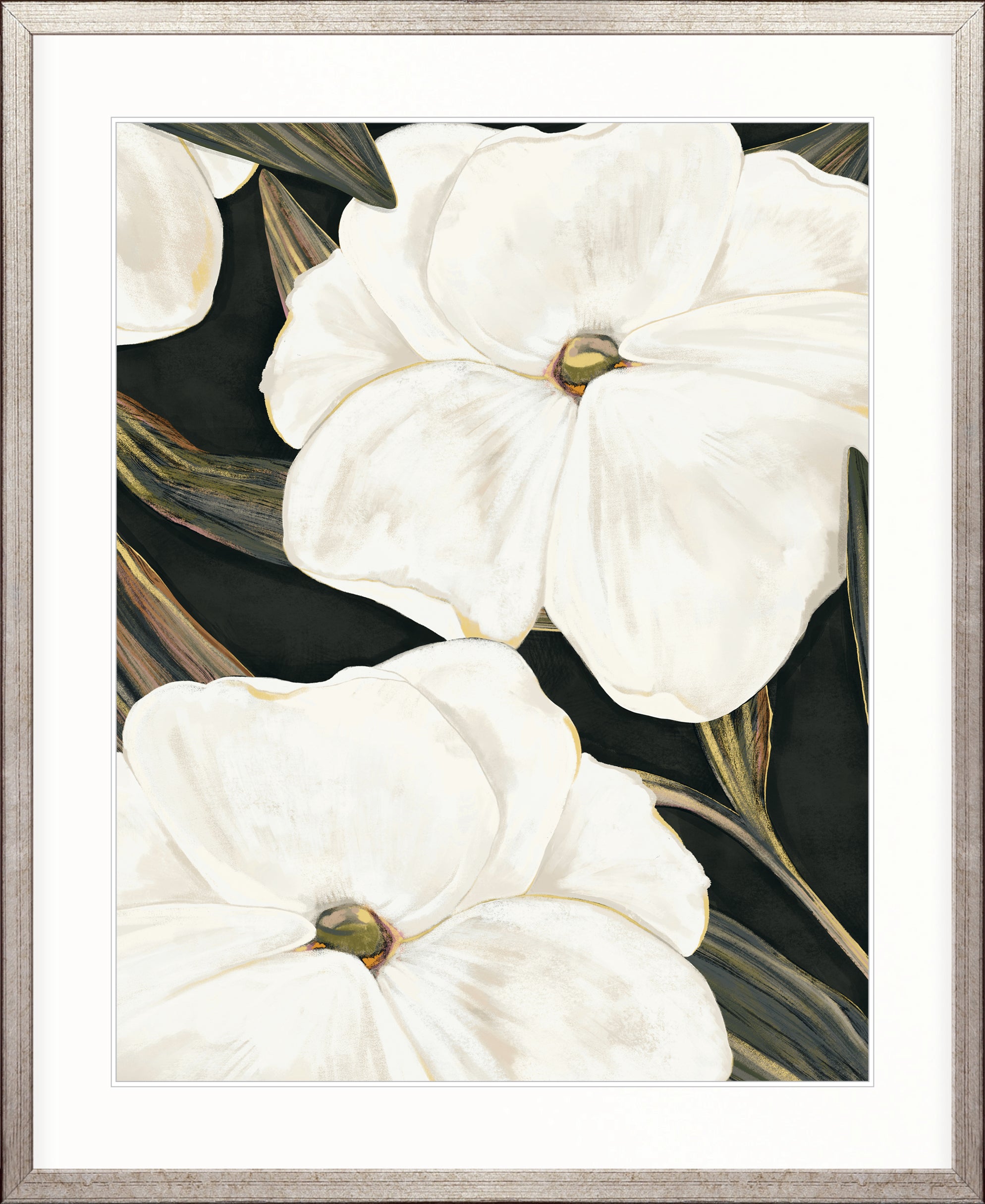 Ashcombe Botanical III X-Large (1000mm W x 1400mm H) / Clear Acrylic