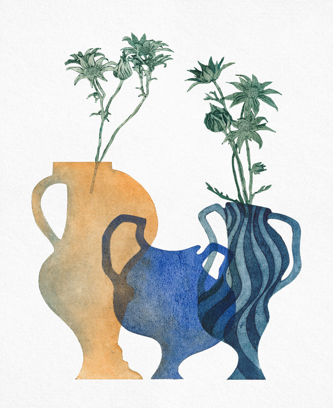 Atelier Botanique V (Canvas)