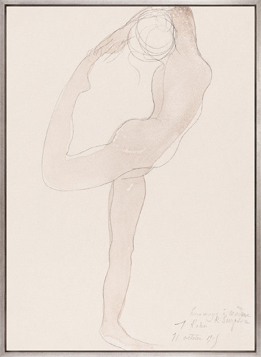 Augustine Nude Study III (Canvas)