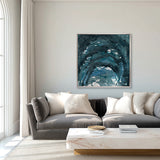 Auralis Abstract II (Canvas) Large (860mm W x 860mm H)
