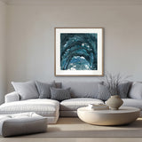 Auralis Abstract II X-Large (1015mm W x 1015mm H) / Clear Acrylic