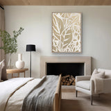 Avalie Foliages I (Canvas) Large (903mm W x 1109mm H)