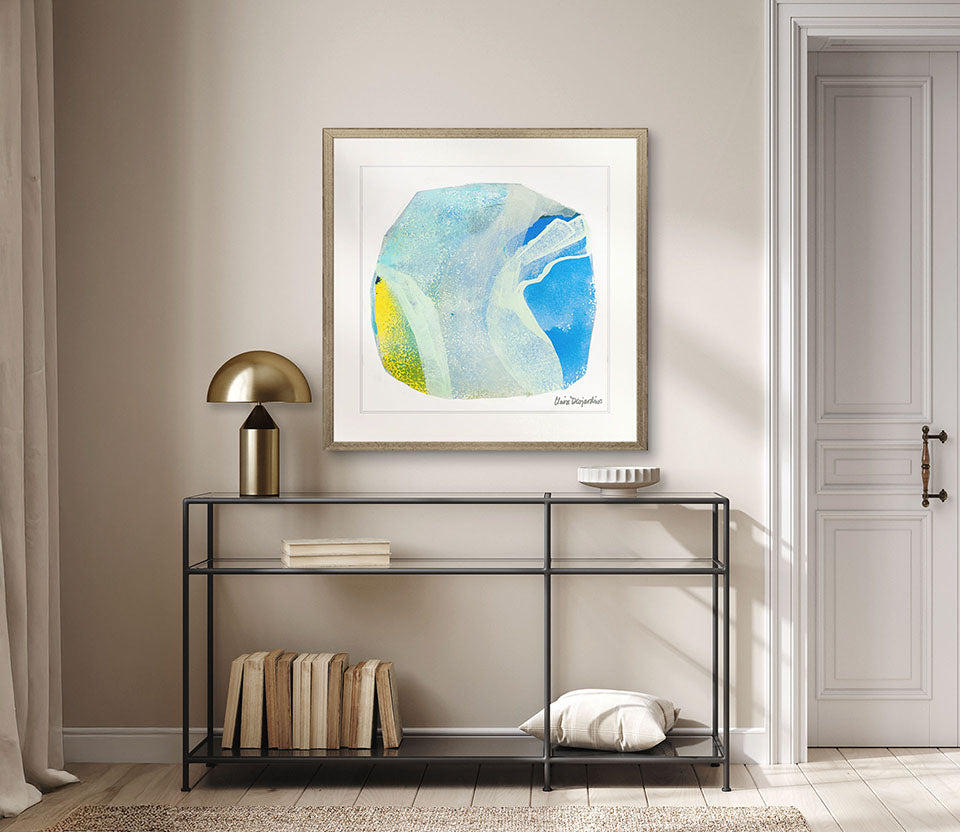 Avara Flow II X-Large (1050mm W x 1050mm H) / Clear Acrylic