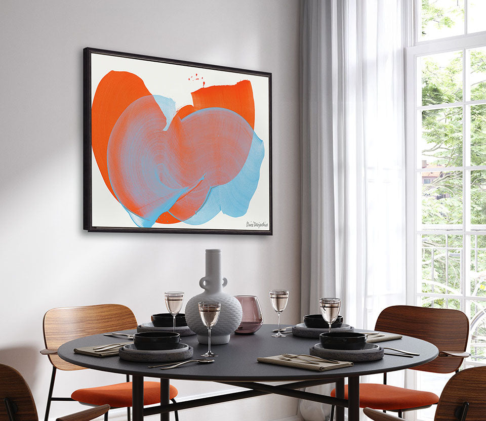 Avara Flow VI (Canvas) Large (860mm W x 860mm H)